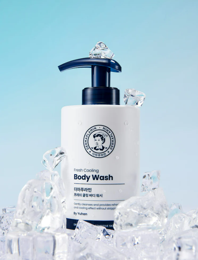 Dermaplamin Fresh Cooling Body Wash 500ml