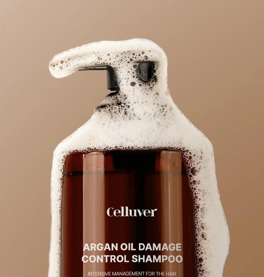 Celluver Argan Oil Damage Control Shampoo 500ml