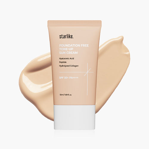 starlike Foundation Free Tone Up Sun Cream 50ml