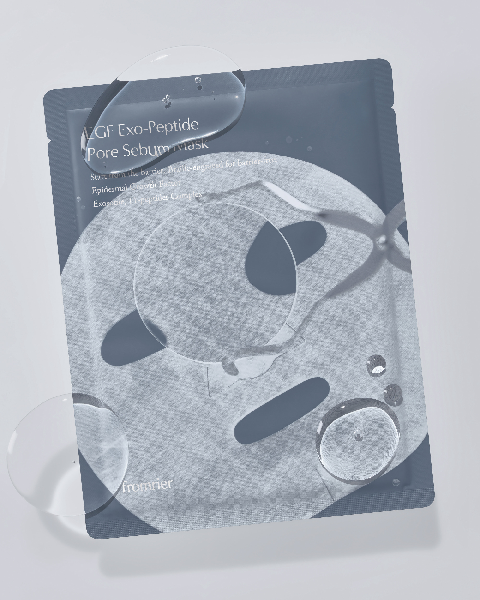 FROMRIER EGF Exo-Peptide Pore Sebum Mask Sheet 4ea